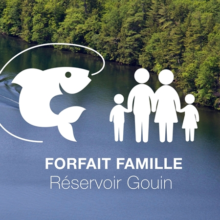 Image de Forfait famille 6 jours au Réservoir Gouin (Juillet/Août)